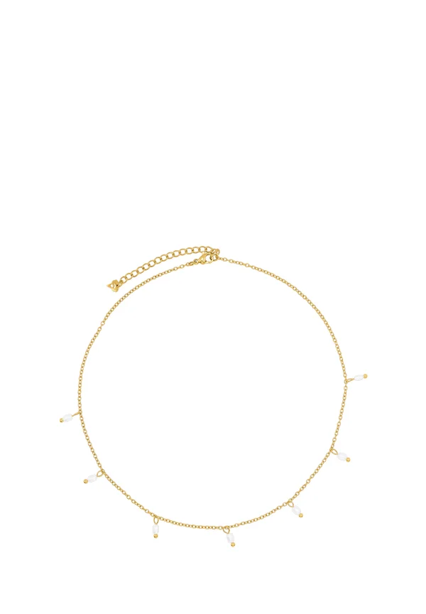 MIT PERLEN - Halskette - goldfarbend