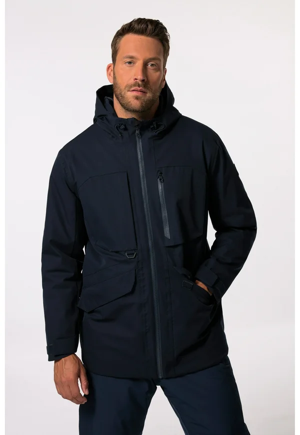 MIT REFLEKTOR-DETAIL - Regenjacke / wasserabweisende Jacke - navy blue