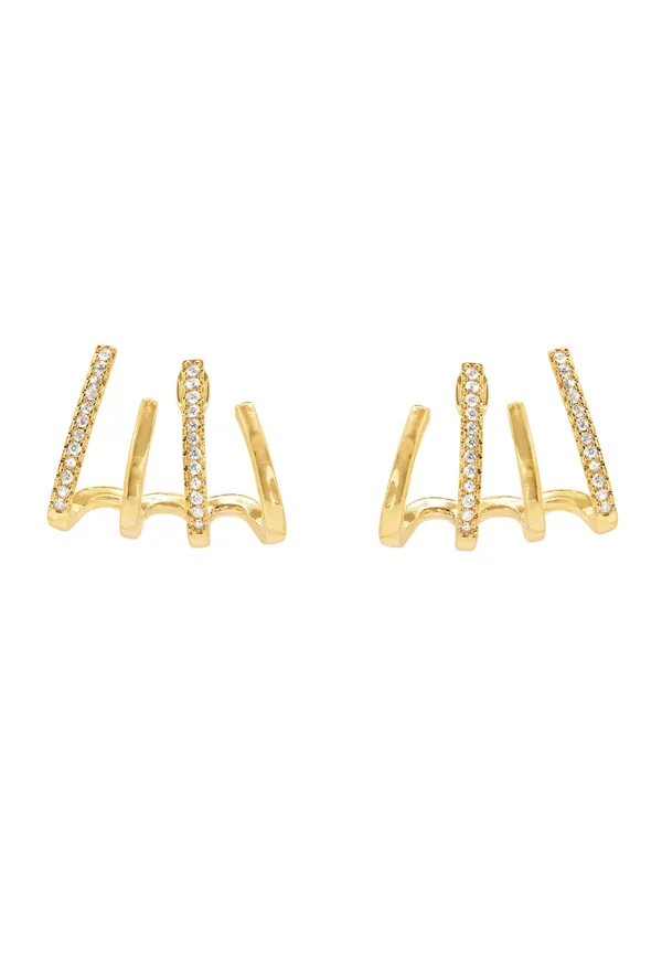 MIT RUNA   - Ohrringe - goldfarbend