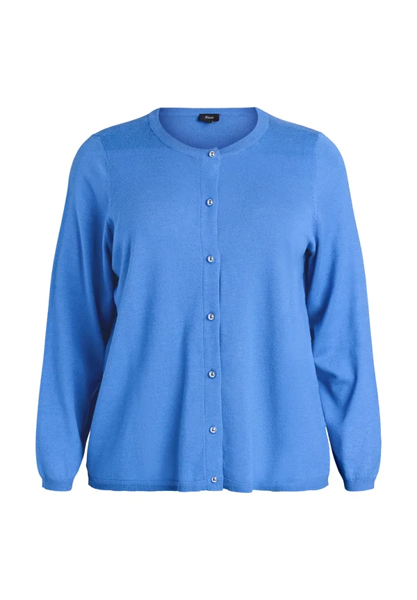 MIT RUNDEN KNÖPFEN - Strickjacke - bright
