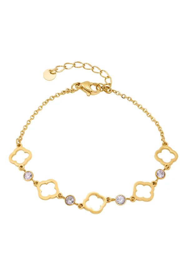 MIT STEIN  - Armband - goldfarbend