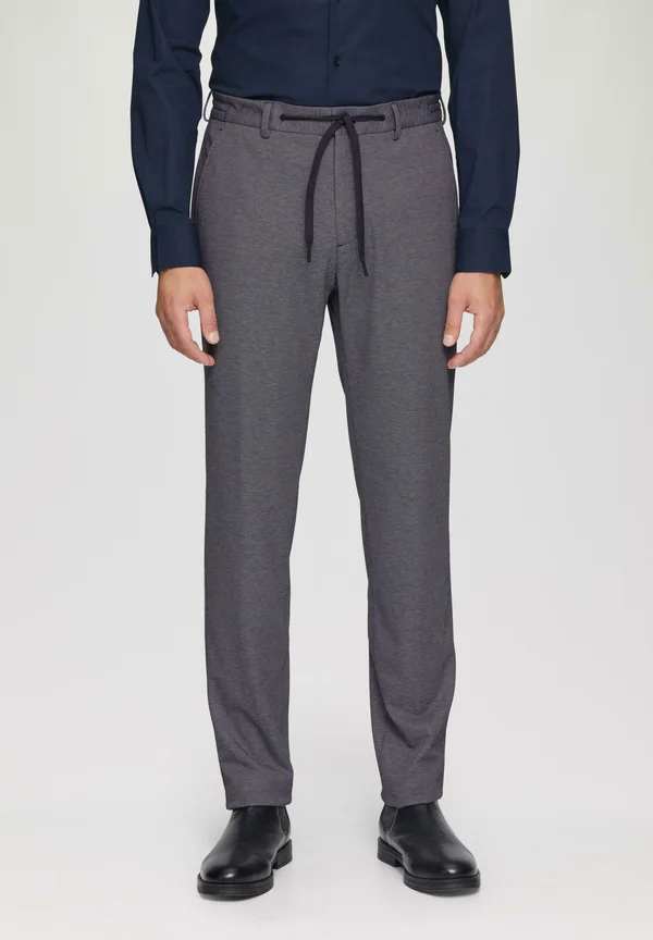 MIT STRUKTUR - Anzughose - navy