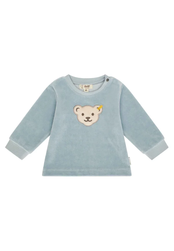 MIT TEDDYKOPF - Sweatshirt - celestial blue
