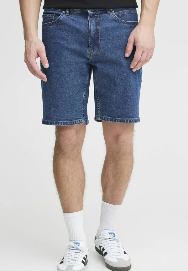 MITAN - Jeans Shorts - middle blue denim