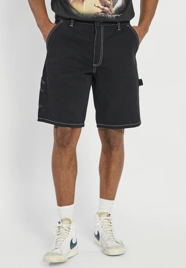 MITO LOOSE FIT - Jeans Shorts - black