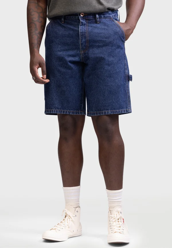 MITO LOOSE FIT - Jeans Shorts - dark blue