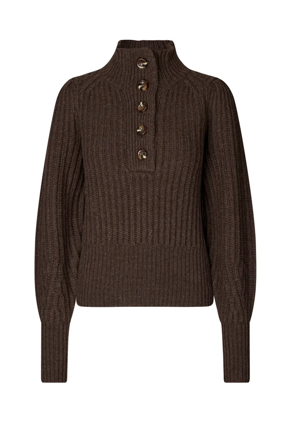 MITTADEA RWS - Strickpullover - coffee