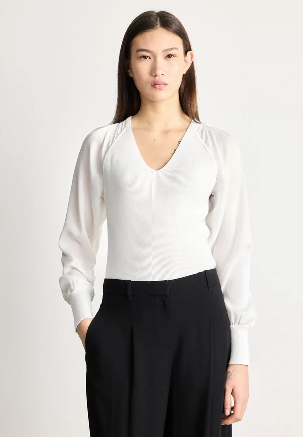 MIX MEDIA - Strickpullover - ivory