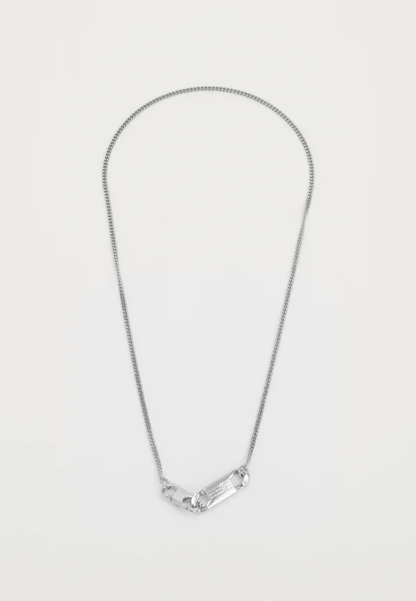 MIXED CHAIN NECKLACE - Halskette - silver-coloured