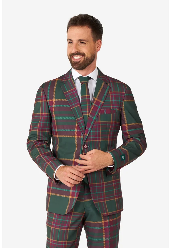 MIXED MESH SET - Anzug - green