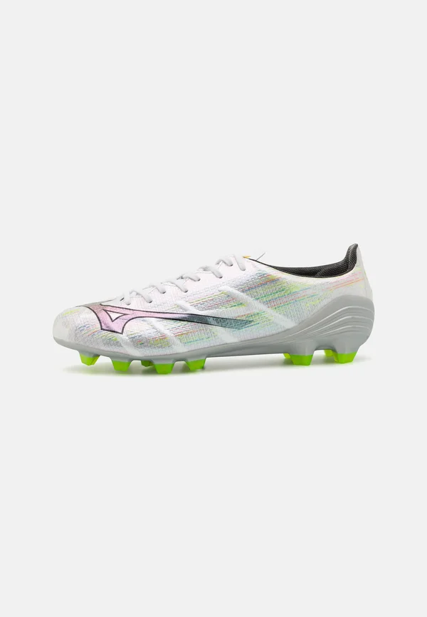 MIZUNO Α II PRO - Fußballschuh Nocken - white/silver iridiscent/black