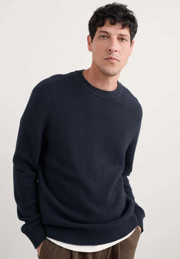 MIZZEN  - Strickpullover - navy maritime