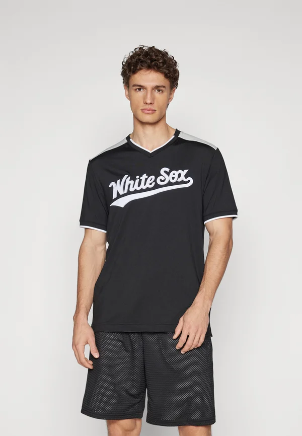 MLB CHICAGO WHITE SOX  ICONIC FASHION TOP - Vereinsmannschaften - black/lunar rock/white