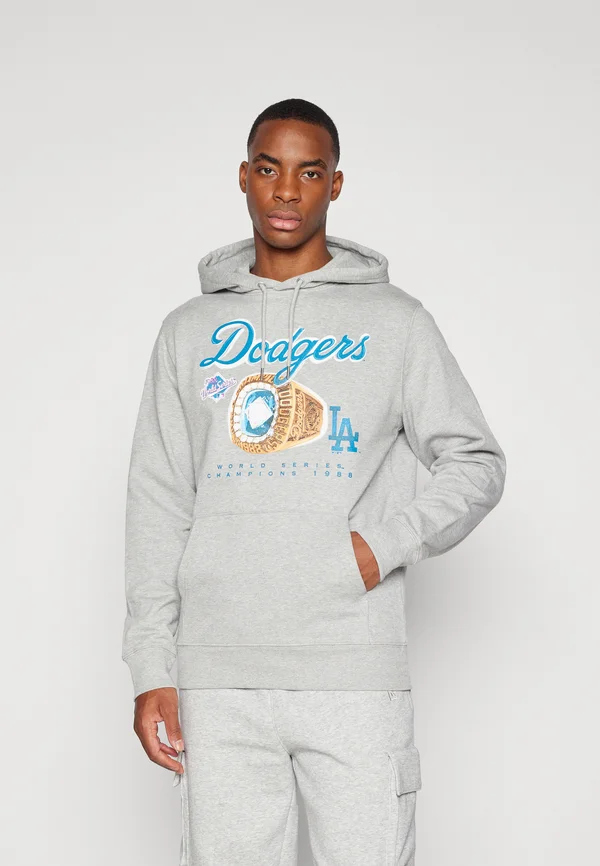 MLB LA DODGERS CHAMPS RING HOODIE - Vereinsmannschaften - grey