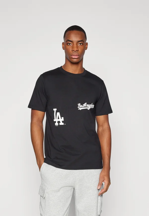 MLB LA DODGERS CHAMPS RING TEE - Vereinsmannschaften - black