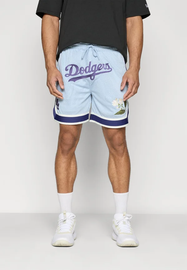 MLB LOS ANGELES DODGERS FLORAL SHORT - Vereinsmannschaften - light blue