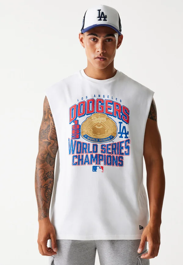 MLB LOS ANGELES DODGERS GRAPHIC TEE - Vereinsmannschaften - white