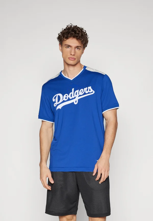 MLB LOS ANGELES DODGERS  ICONIC FASHION TOP - Vereinsmannschaften - deep royal/lunar rock/white