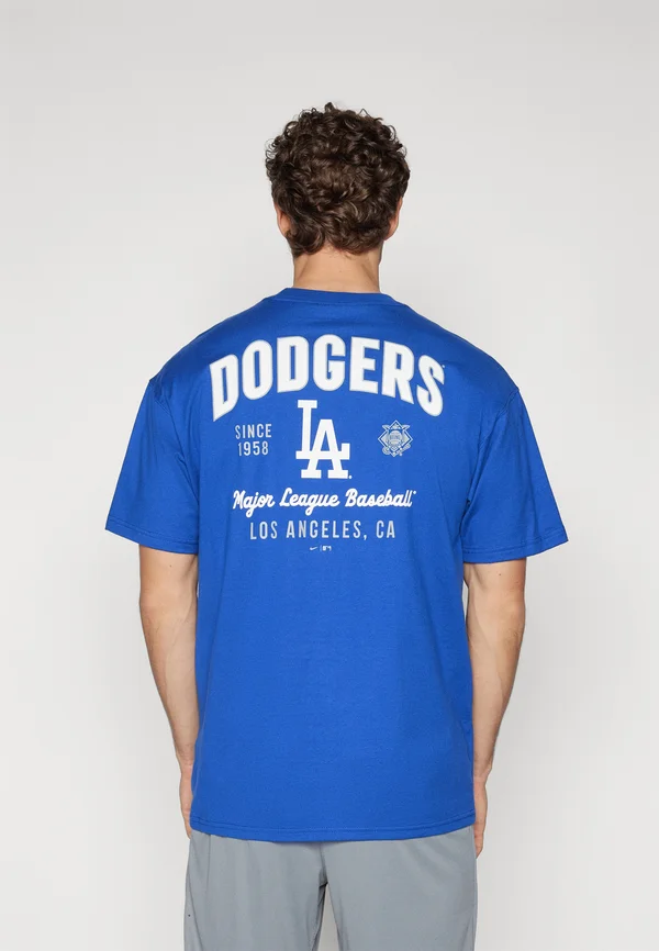 MLB LOS ANGELES DODGERS MAX TEE - Vereinsmannschaften - rush blue