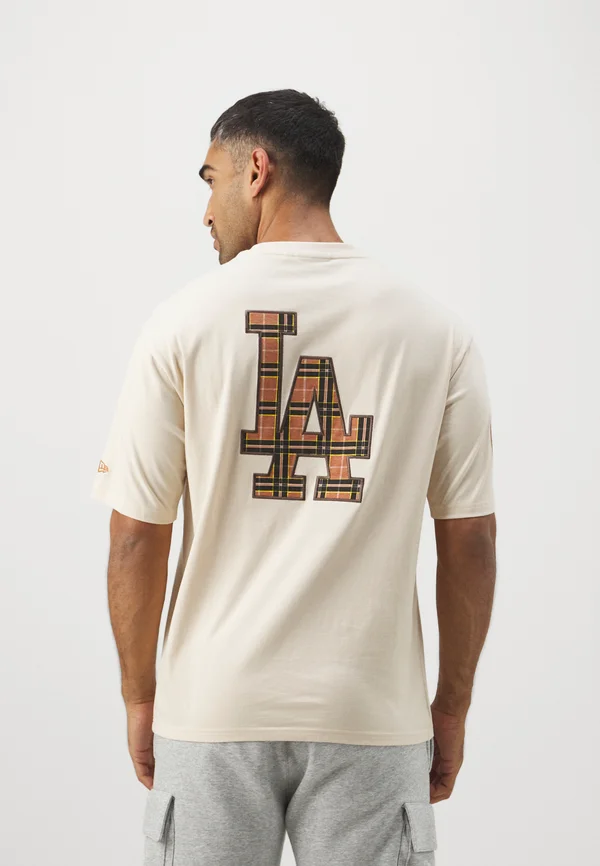 MLB LOS ANGELES DODGERS OVERSIZE TEE - Vereinsmannschaften - off-white