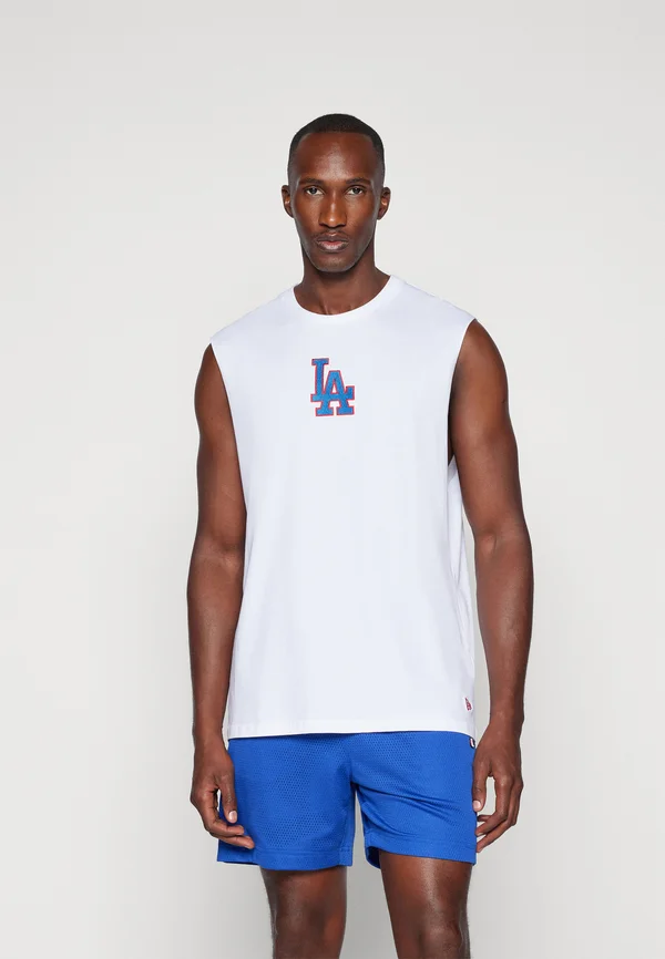 MLB LOS ANGELES DODGERS TANK - Vereinsmannschaften - white
