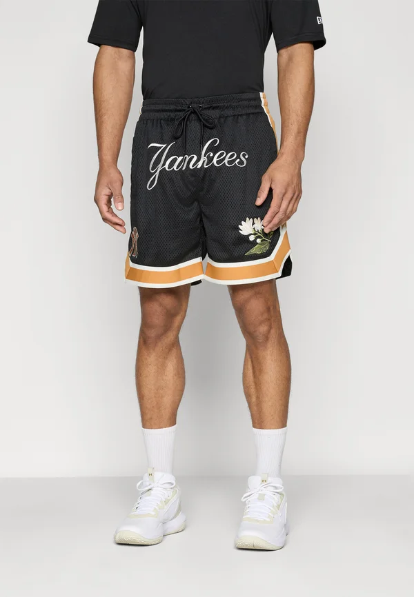 MLB NEW YORK YANKEES FLORAL SHORT - Vereinsmannschaften - black