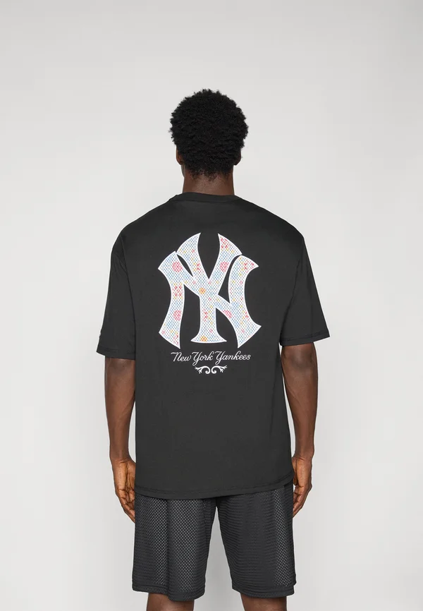 MLB NEW YORK YANKEES INFILL TEE - T-Shirt print - black