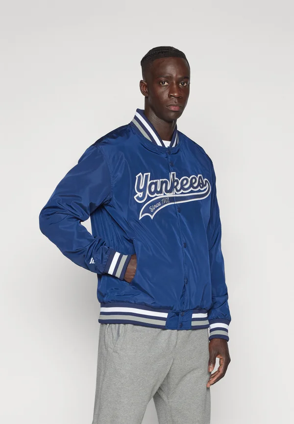 MLB NEW YORK YANKEES JACKET - Vereinsmannschaften - athletic navy/white/stone gray