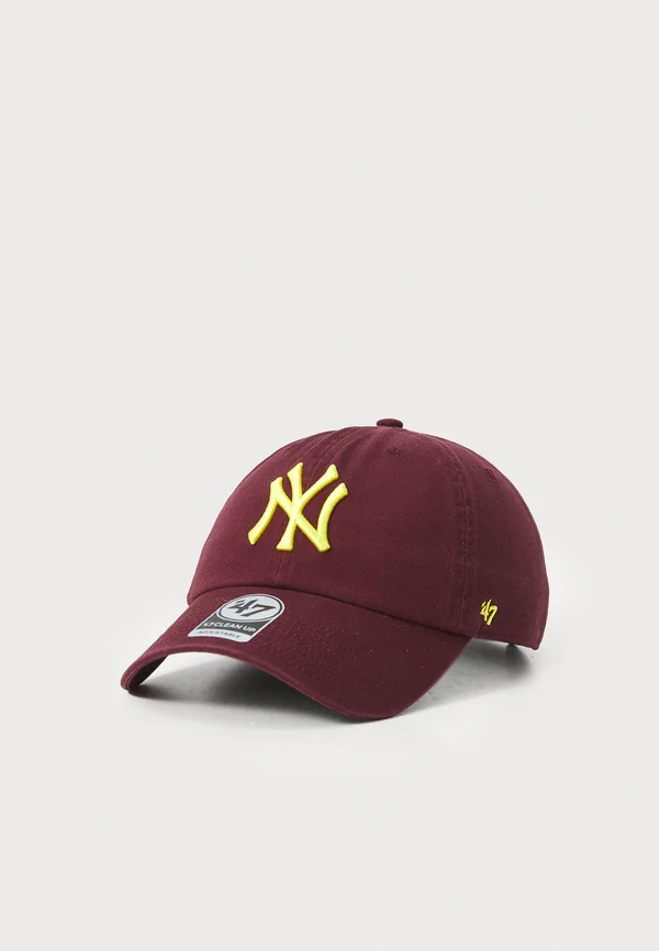 MLB NEW YORK YANKEES UP NO LOOP LABEL UNISEX - Cap - dark maroon