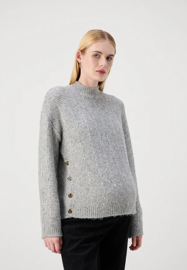 MLBRITTANY VITA  - Strickpullover - medium grey melange