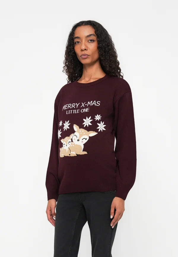 MLROSALINA XMAS LITTLE ONE - Strickpullover - chinese red