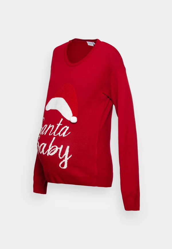 MLSANTA BABY - Strickpullover - chinese red