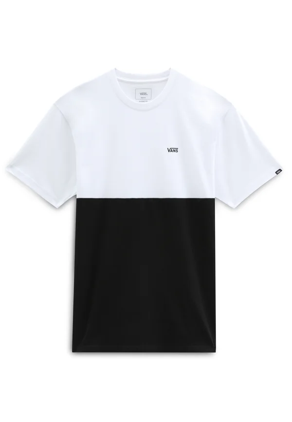 MN COLORBLOCK TEE - T-Shirt print - white