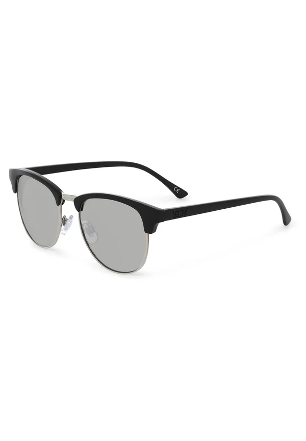 MN DUNVILLE SHADES - Sonnenbrille - matte black/silver mirror