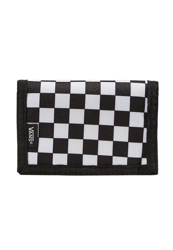MN SLIPPED - Geldbörse - black-white check