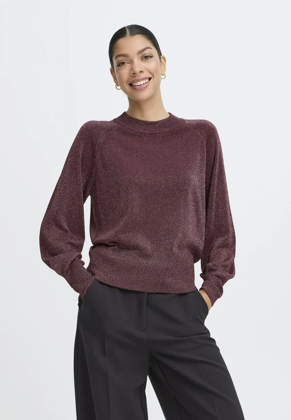 MOBBE - Strickpullover - fudge