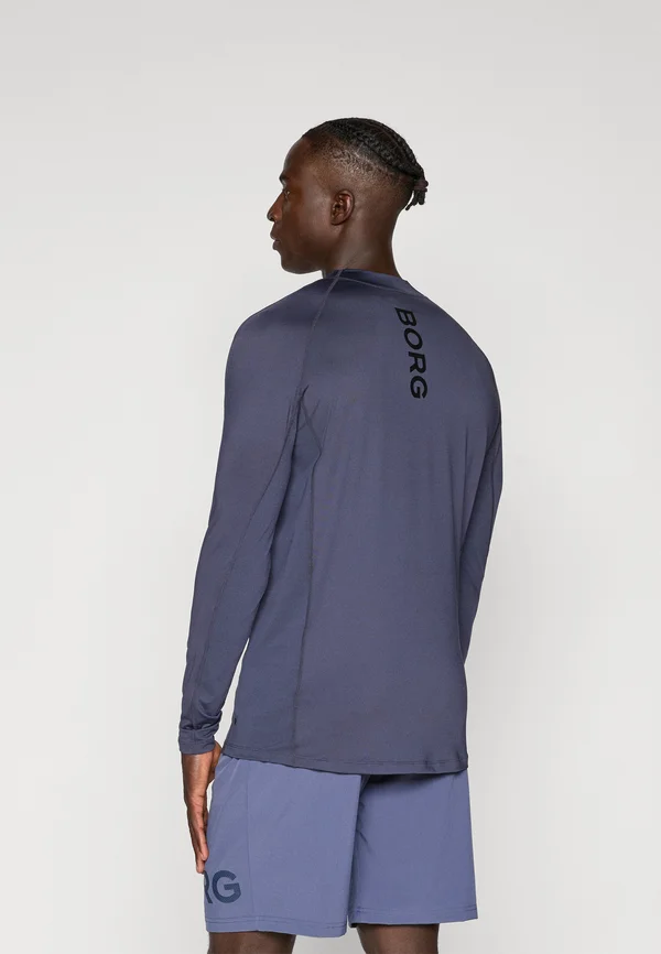 MOCK NECK LONGSLEEVE - Langarmshirt - odyssey gray