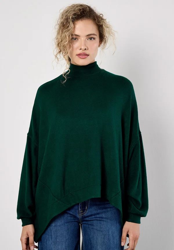 MOCK NECK SOFT - Strickpullover - green