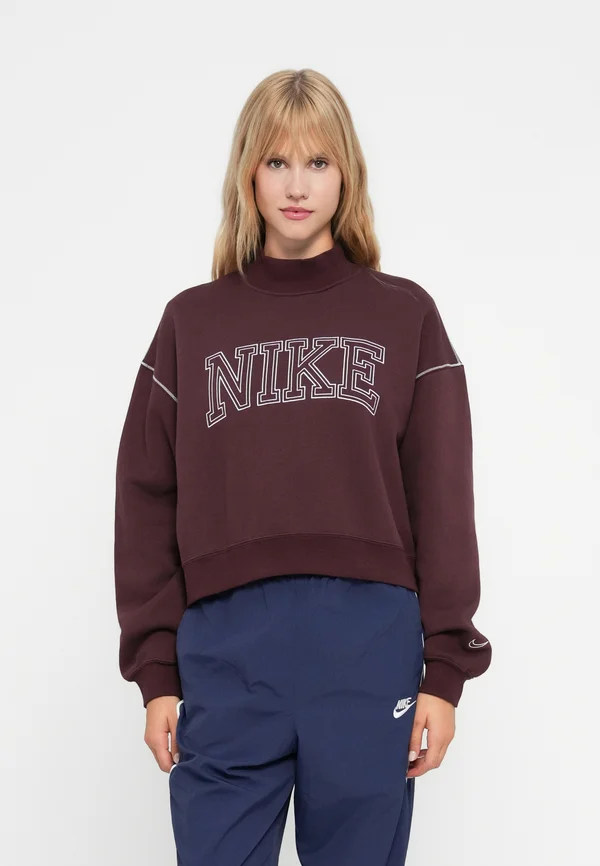 MOCK NECK - Sweatshirt - burgundy crush