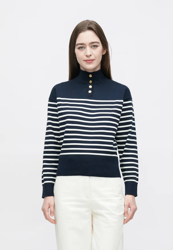 MOCK - Strickpullover - white