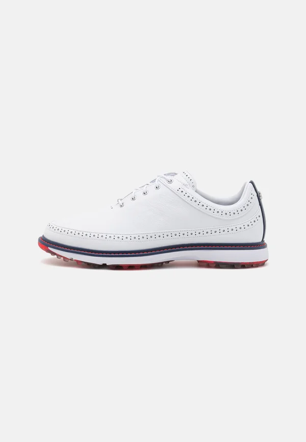 MODERN CLASSIC 80 SPIKELESS - Golfschuh - footwear white/collegiate navy/better scarlet