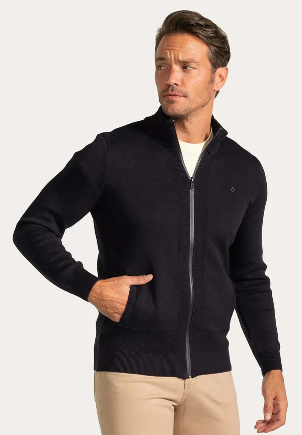 MODERN FIT MOLINE TYPE  - Strickjacke - navy