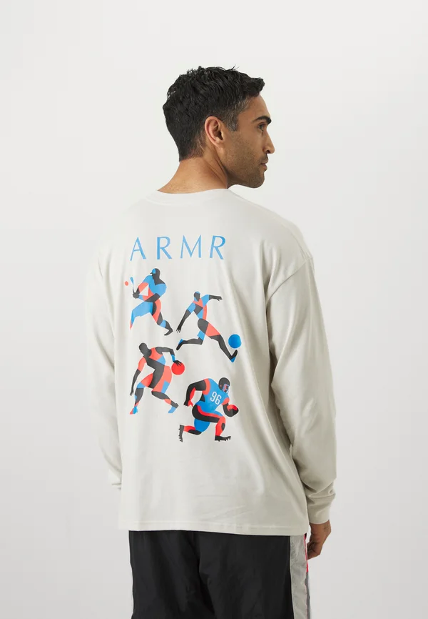 MODERN SPORT  - Langarmshirt - summit white/blue atlantis