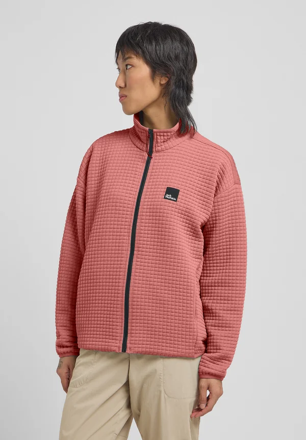 MOGARI - Sweatjacke - mineral red