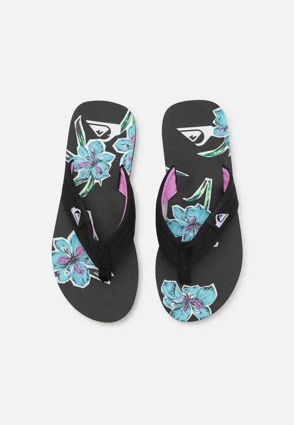 MOLOKAI LAYBACK  - Bade-Zehentrenner - black backyards
