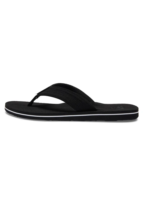 MOLOKAI LAYBACK TEXTURED - Bade-Zehentrenner - black white black