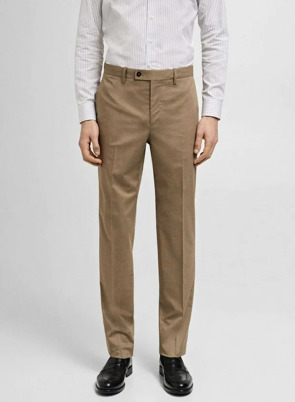 MONACO I - Stoffhose - brown
