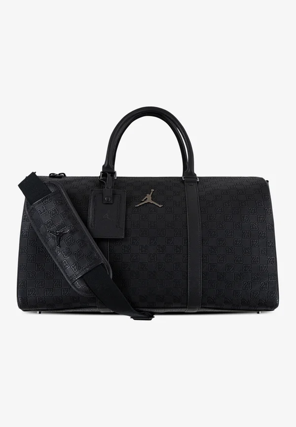 MONOGRAM DUFFLE BAG UNISEX - Reisetasche - black