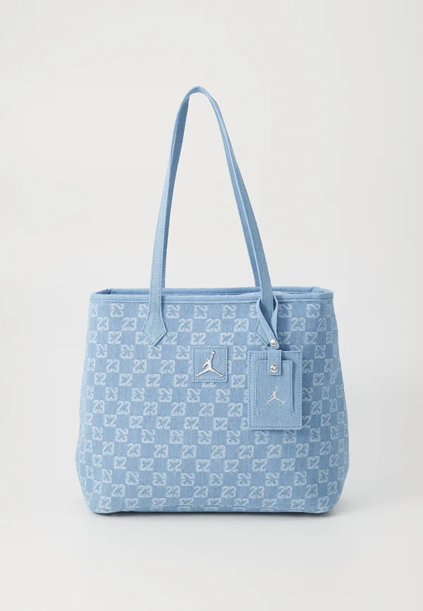 MONOGRAM TOTE - Shopping Bag - denim