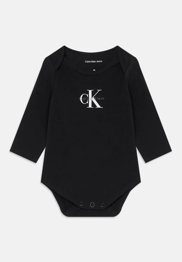 MONOGRAM UNISEX - Langarmshirt - black